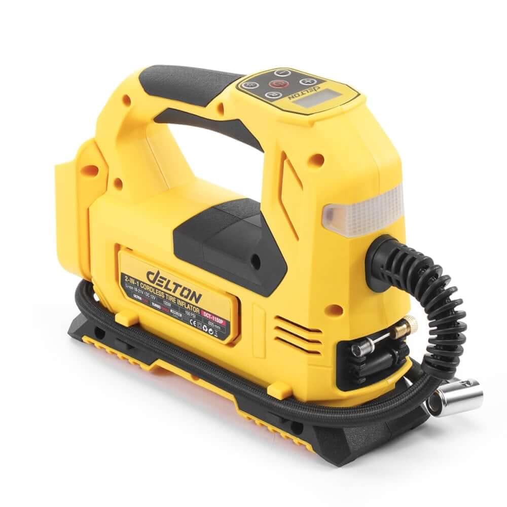 เครื่องสูบลมไร้สาย (เฉพาะเครื่องเปล่า) DELTON รุ่น DCT-1150P 20V_4